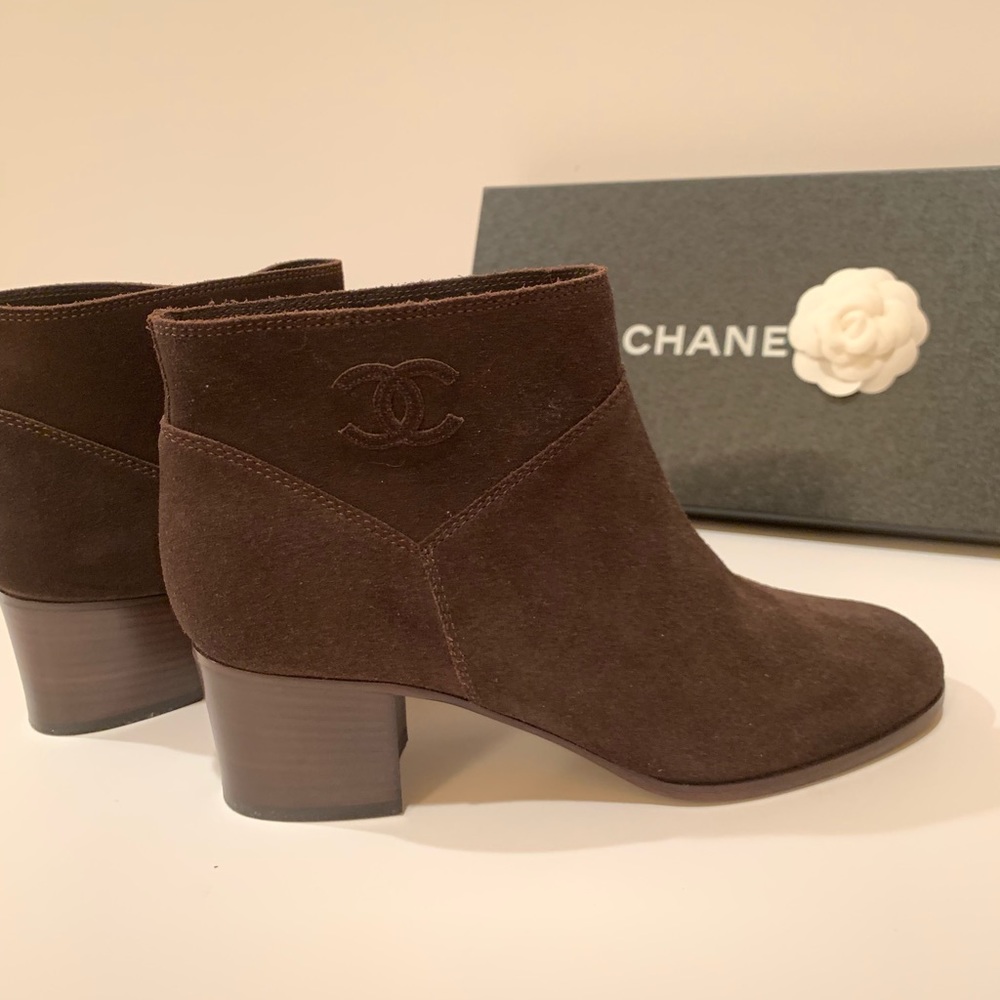 Chanel ankle boots